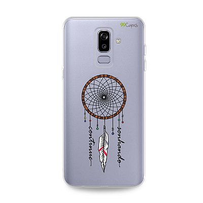 Capa para Galaxy J8 - Continue Sonhando