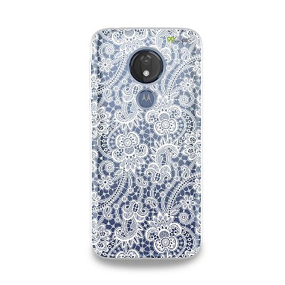 Capa para Moto G7 Power - Rendada