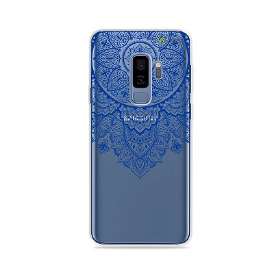 Capa para Galaxy S9 Plus - Mandala Azul