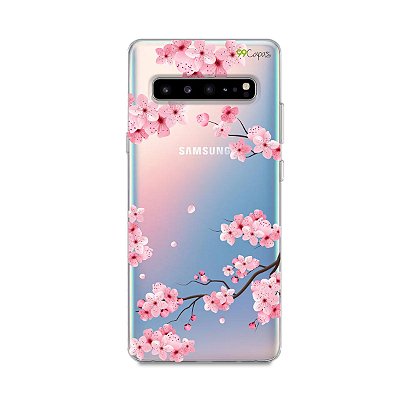 Capa para Samsung Galaxy S10 - Cerejeiras