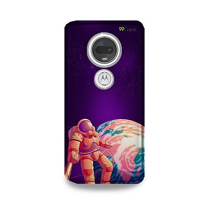 Capa para Moto G7 Plus - Selfie Galáctica