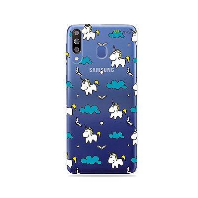 Capa para Galaxy M30 - Unicórnios