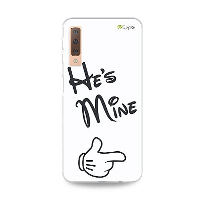 Capa para Galaxy A7 2018 - He's Mine