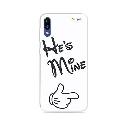 Capa para Galaxy M10 - He's Mine