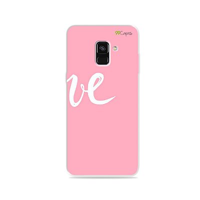 Capa para Galaxy A8 Plus 2018 - Love 2