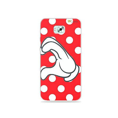 Capa para Zenfone 4 Selfie - Coração Minnie