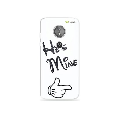 Capa para Moto E5 - He's Mine