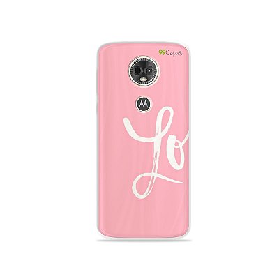 Capa para Moto E5 Plus - Love 1