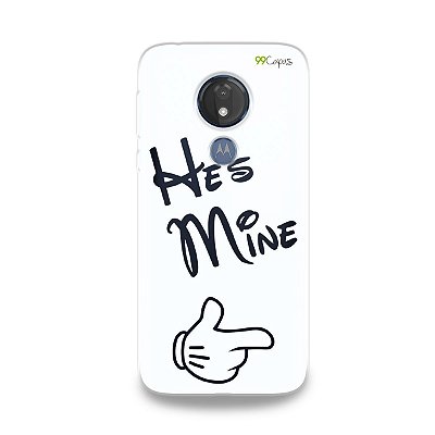 Capa para Moto G7 Power - He's Mine