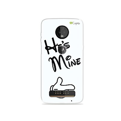 Capa para Moto Z3 Play - He's Mine