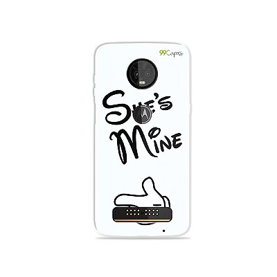 Capa para Moto Z3 Play - She's Mine