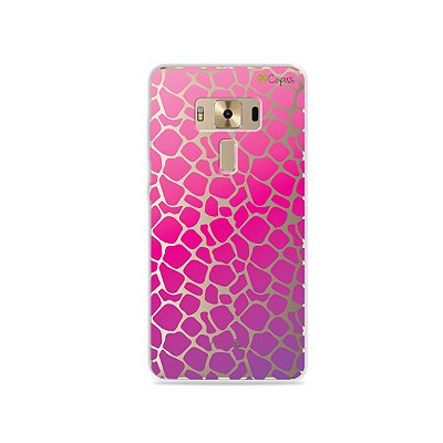 Capa para Zenfone 3 Deluxe - 5.7 Polegadas - Animal Print Pink