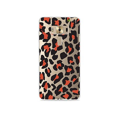 Capa para Zenfone 3 Deluxe - 5.7 Polegadas - Animal Print Red