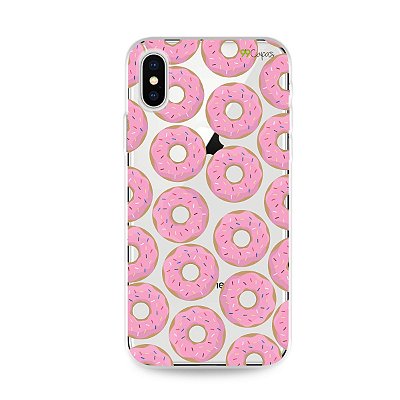 Capa para iPhone X/XS - Donuts