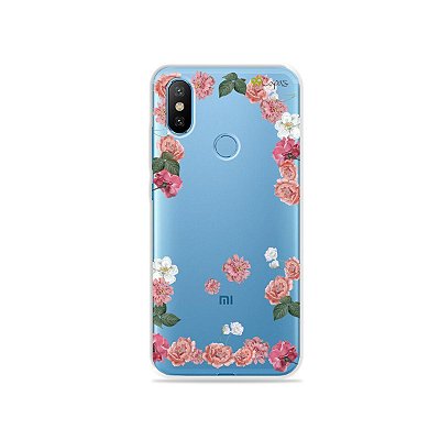 Capa para Xiaomi Mi 8 - Pink Roses