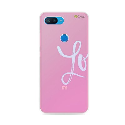 Capa para Xiaomi Mi 8 Lite - Love 1