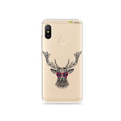 Capa para Xiaomi Mi A2 Lite - Alce Hipster