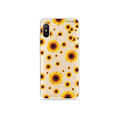 Capa para Xiaomi Mi A2 Lite - Girassóis