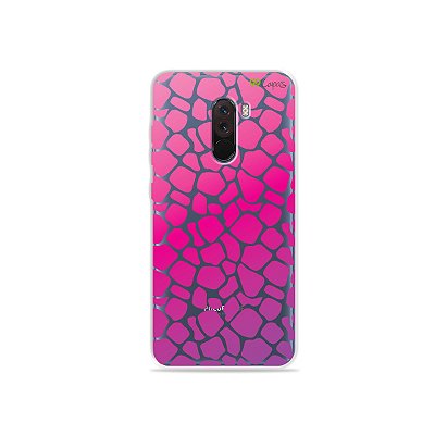 Capa para Xiaomi Pocophone F1 - Animal Print Pink