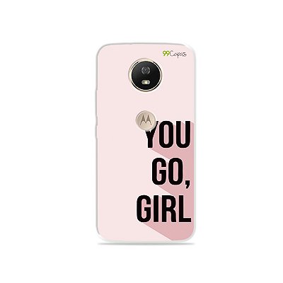 Capa para Moto G5S - You Go, Girl