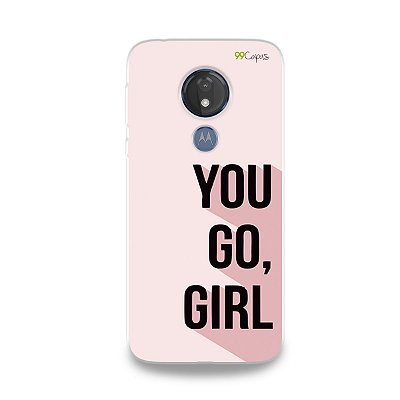 Capa para Moto G7 Power - You Go, Girl