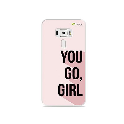 Capa para Asus Zenfone 3 - 5.2 Polegadas - You Go, Girl