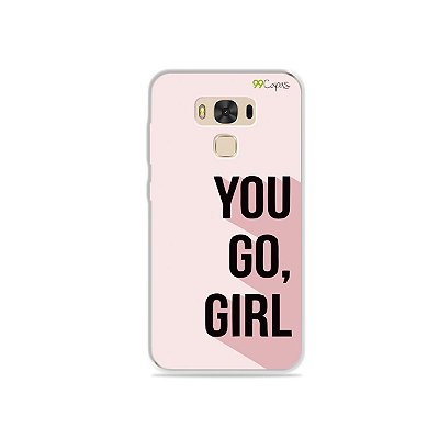 Capa para Asus Zenfone 3 Max - 5.5 Polegadas - You Go, Girl