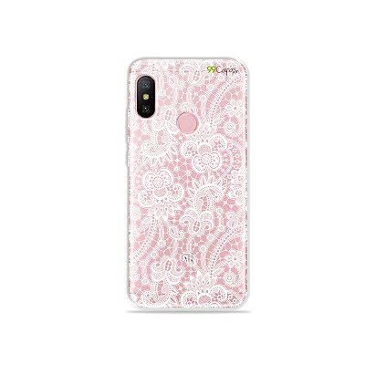 Capa para Xiaomi Redmi Note 6 - Rendada