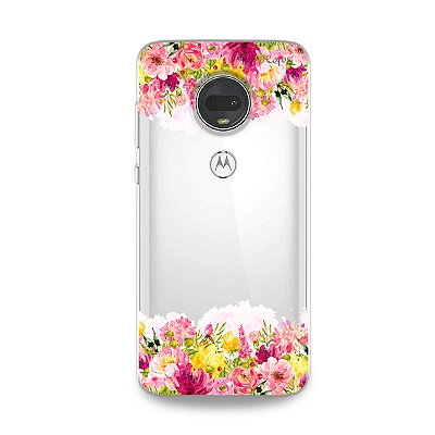 Capa para Moto G7 - Botânica