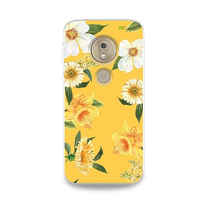 Capa para Moto G7 Play - Margaridas