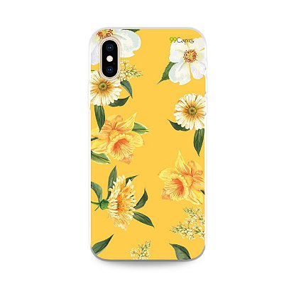 Capa para iPhone X/XS - Margaridas