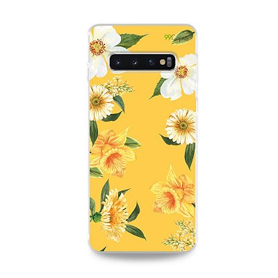 Capa para Galaxy S10 Plus - Margaridas