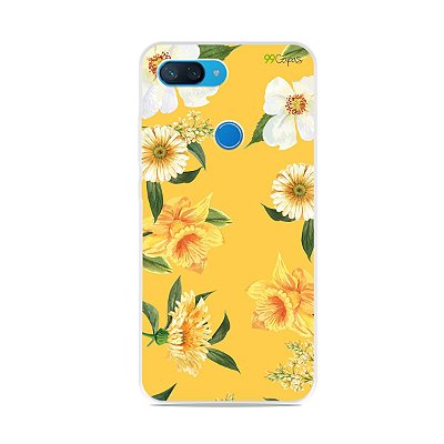 Capa para Xiaomi Mi 8 Lite - Margaridas