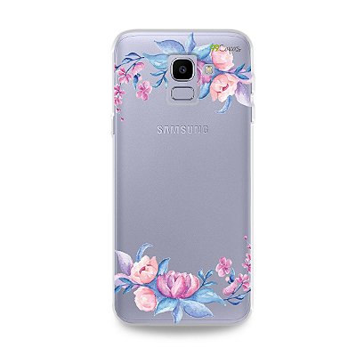 Capa para Galaxy J6 - Bromélias