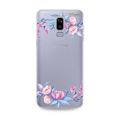 Capa para Galaxy J8 - Bromélias