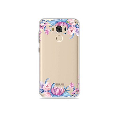 Capa para Asus Zenfone 3 Max - 5.5 Polegadas - Bromélias