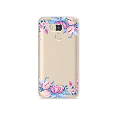 Capa para Asus Zenfone 3 Max - 5.2 Polegadas - Bromélias