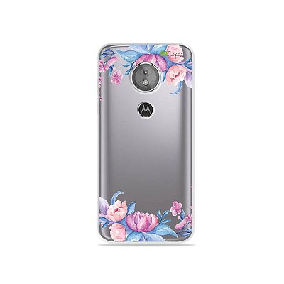 Capa para Moto E5 - Bromélias