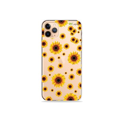 Capa para iPhone 11 Pro - Girassóis