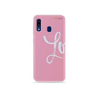 Capa para Galaxy A20 - Love 1