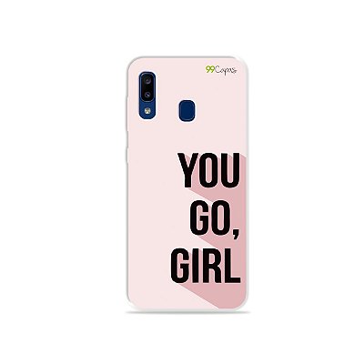 Capa para Galaxy A20 - You Go, Girl