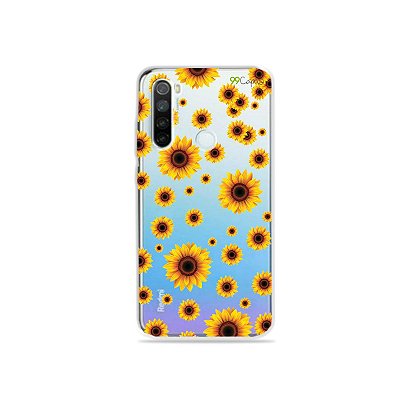 Capa para Xiaomi Redmi Note 8 - Girassóis