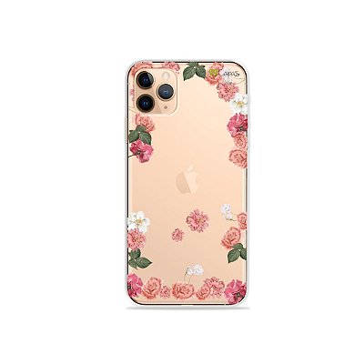 Capa para iPhone 11 Pro Max - Pink Roses