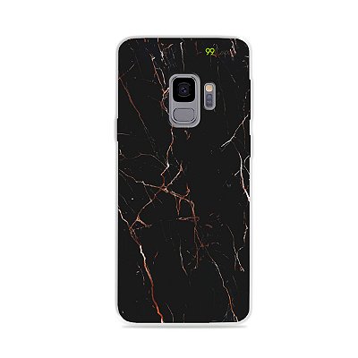 Capa para Galaxy S9 - Marble Black