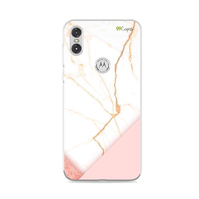 Capa para Moto One - Marble