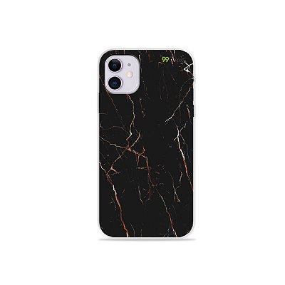 Capa para iPhone 11 - Marble Black