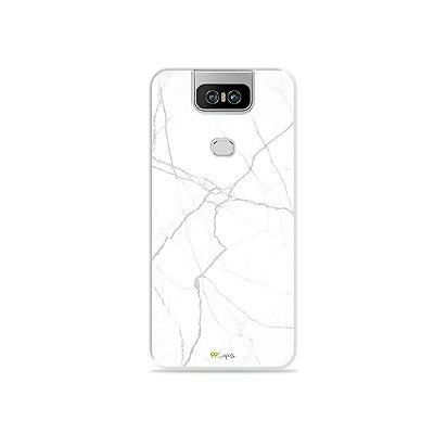 Capa para Zenfone 6 - Marble White