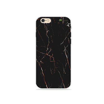 Capa para iPhone 6/6S - Marble Black