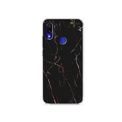 Capa para Xiaomi Redmi Note 7 - Marble Black