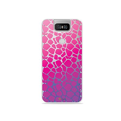 Capa para Zenfone 6 - Animal Print Pink